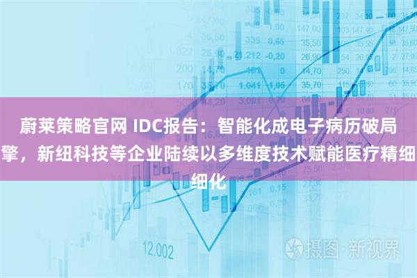 蔚莱策略官网 IDC报告：智能化成电子病历破局引擎，新纽科技等企业陆续以多维度技术赋能医疗精细化