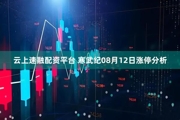 云上速融配资平台 寒武纪08月12日涨停分析