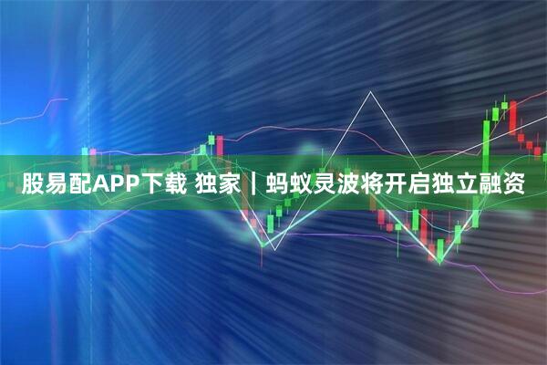 股易配APP下载 独家｜蚂蚁灵波将开启独立融资